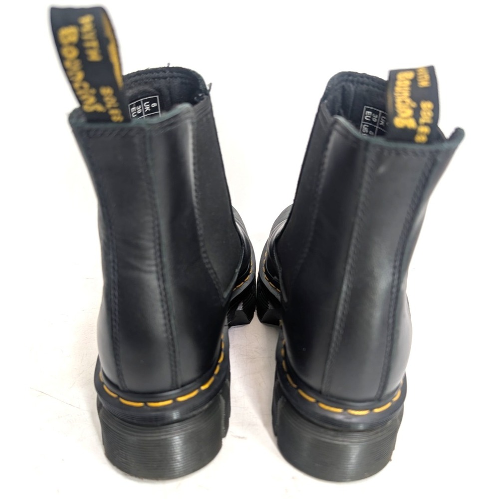 Dr. Martens Women's Audrick Leather Platform Chelsea boots: size 8 - Black - Picture 6 of 12